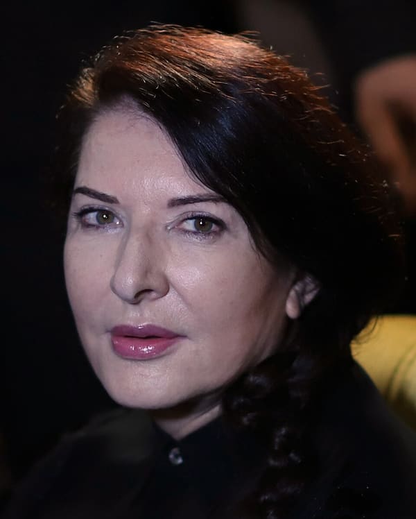 Marina Abramović, Serbia (portrait via Wikimedia Commons)