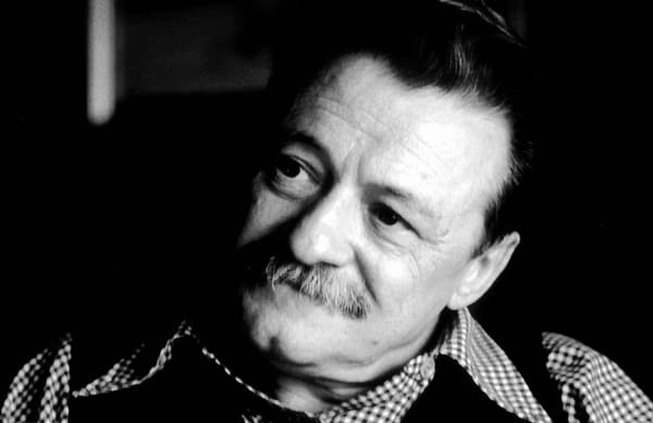 Mario Benedetti, Uruguay (portrait via Wikimedia Commons)