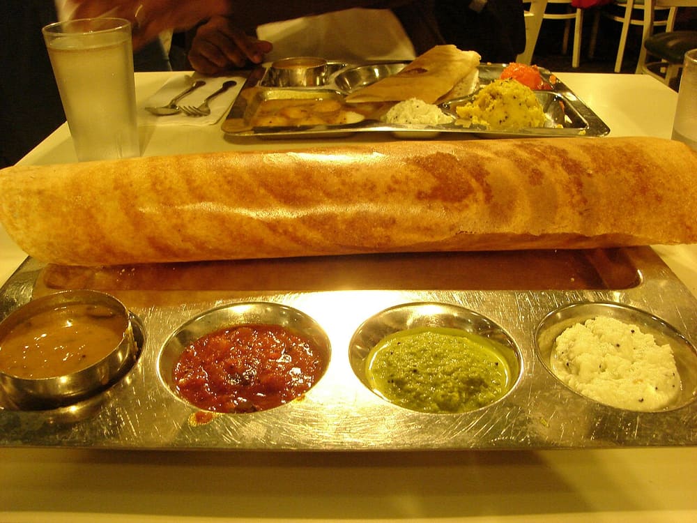Masala dosa, India (Wimup)