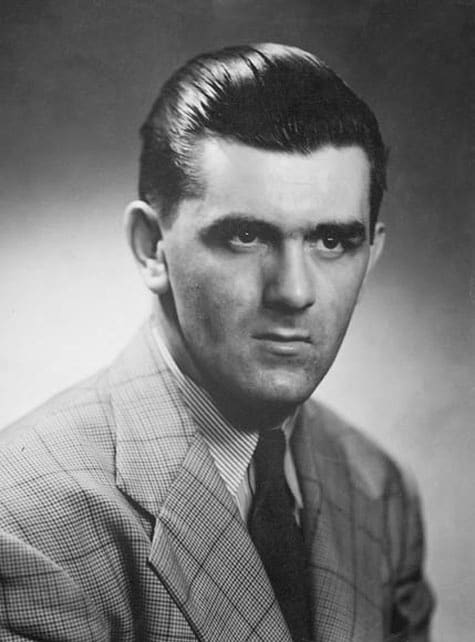 Maurice Richard, Canada (portrait via Wikimedia Commons)