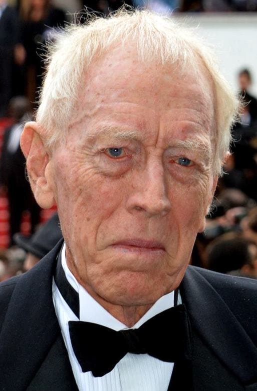 Max von Sydow, Sweden (portrait via Wikimedia Commons)