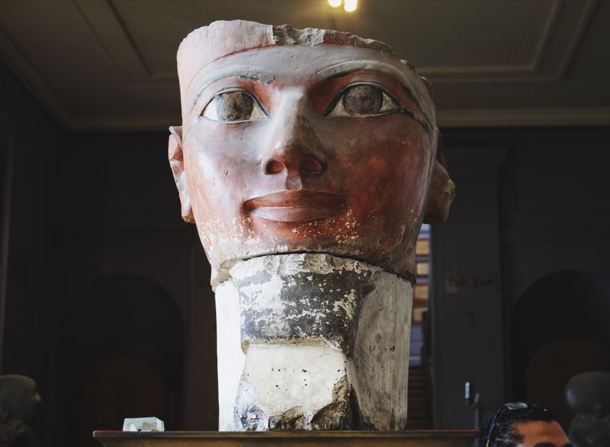Meet the pharaohs at the Museum of Egyptian Civilization, Cairo, Egypt