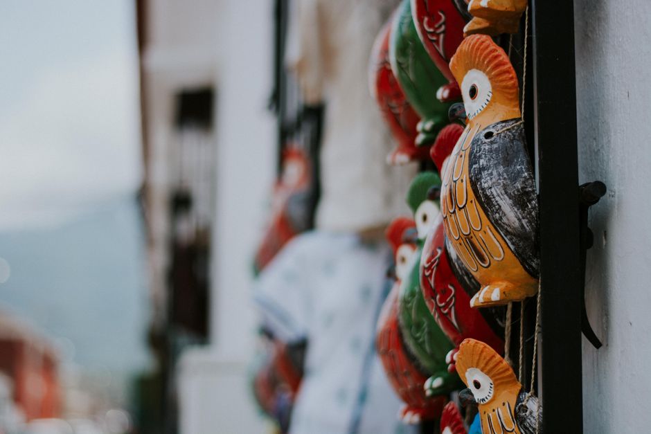 Mercado Municipal and the craft market, Antigua Guatemala, Guatemala