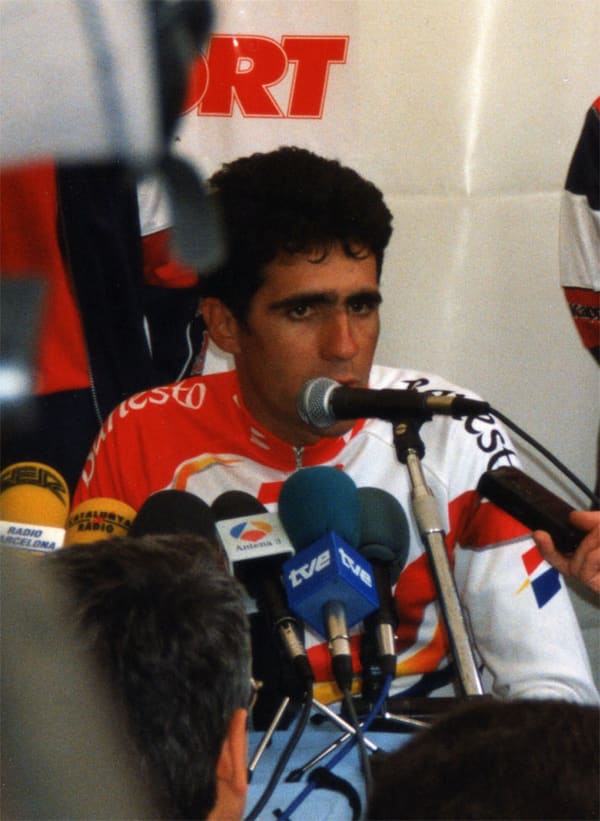 Miguel Indurain, Spain (portrait via Wikimedia Commons)