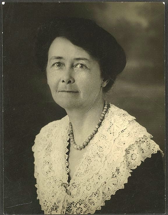 Miles Franklin, Australia (portrait via Wikimedia Commons)