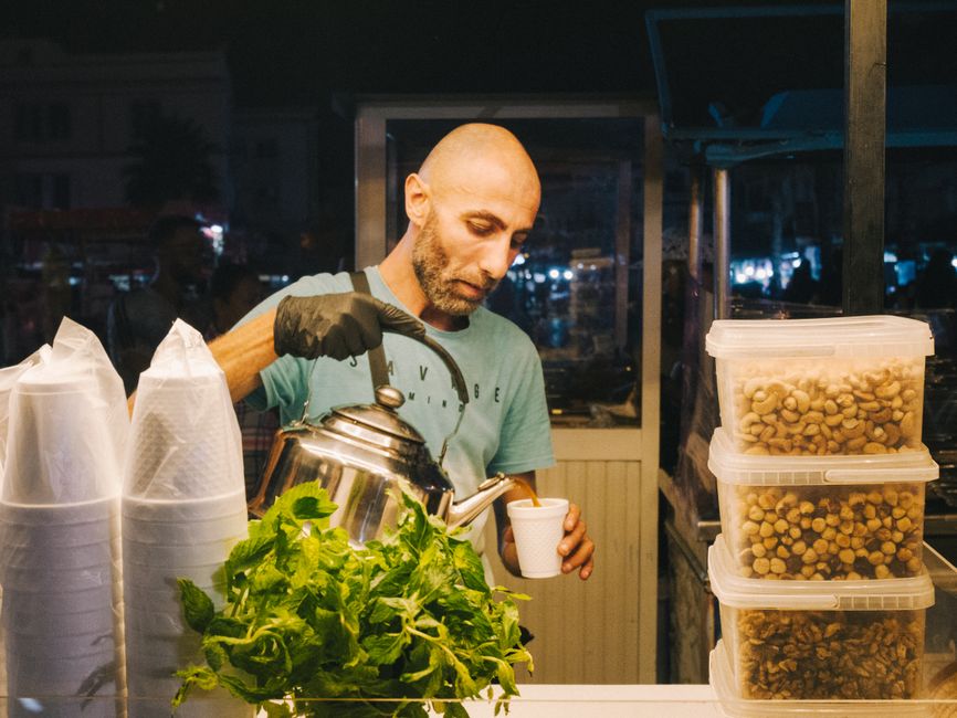 Mint tea, Chefchaouen (Wimup travel guide)