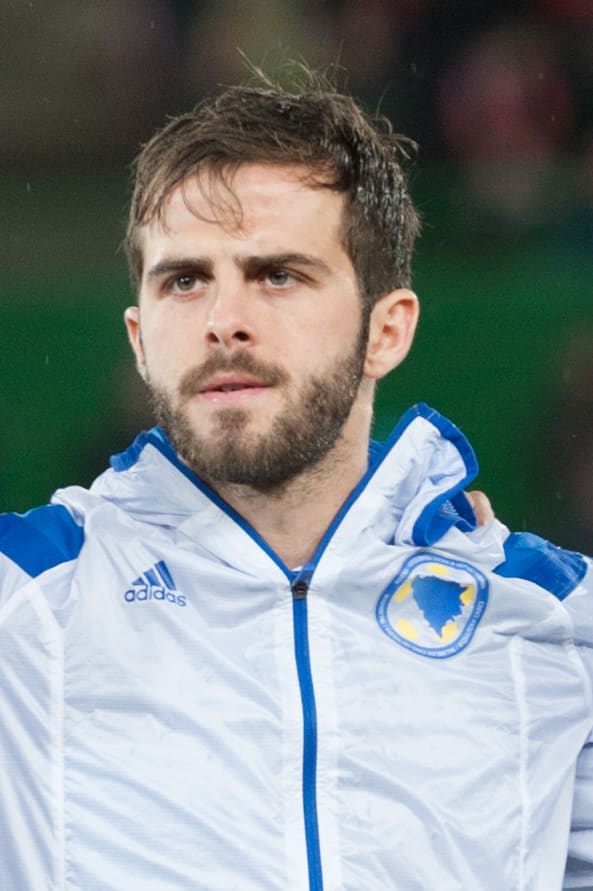 Miralem Pjanić, Bosnia and Herzegovina (portrait via Wikimedia Commons)