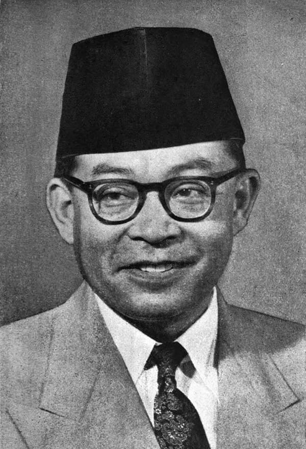 Mohammad Hatta, Indonesia (portrait via Wikimedia Commons)