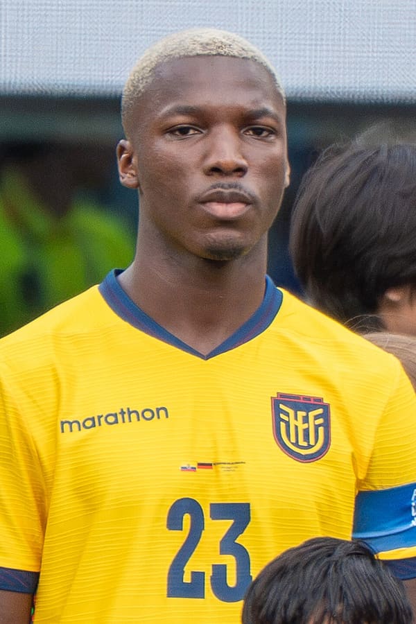 Moisés Caicedo, Ecuador (portrait via Wikimedia Commons)