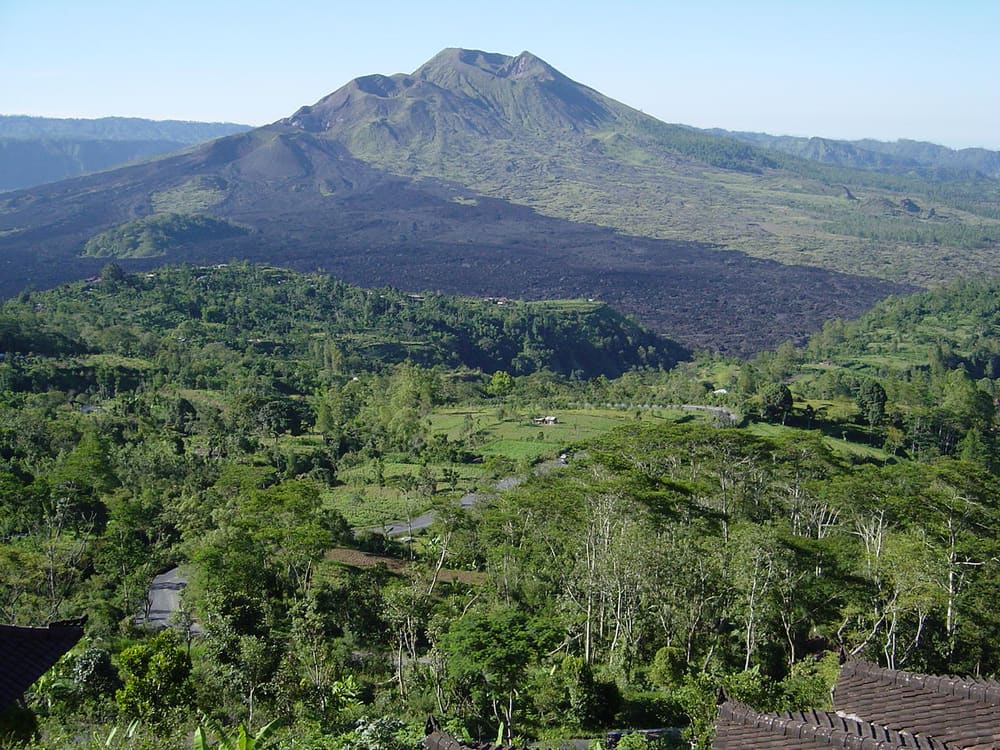 Mount Batur at sunrise