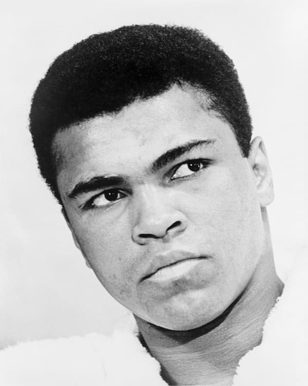 Muhammad Ali, United States (portrait via Wikimedia Commons)