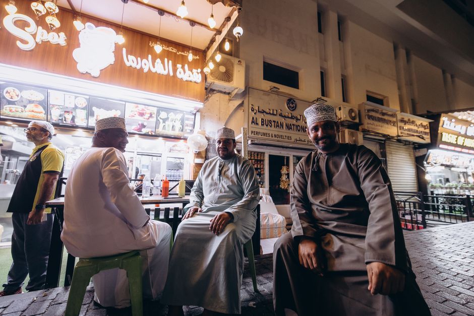 Mutrah Corniche and the fish market, Muscat, Oman