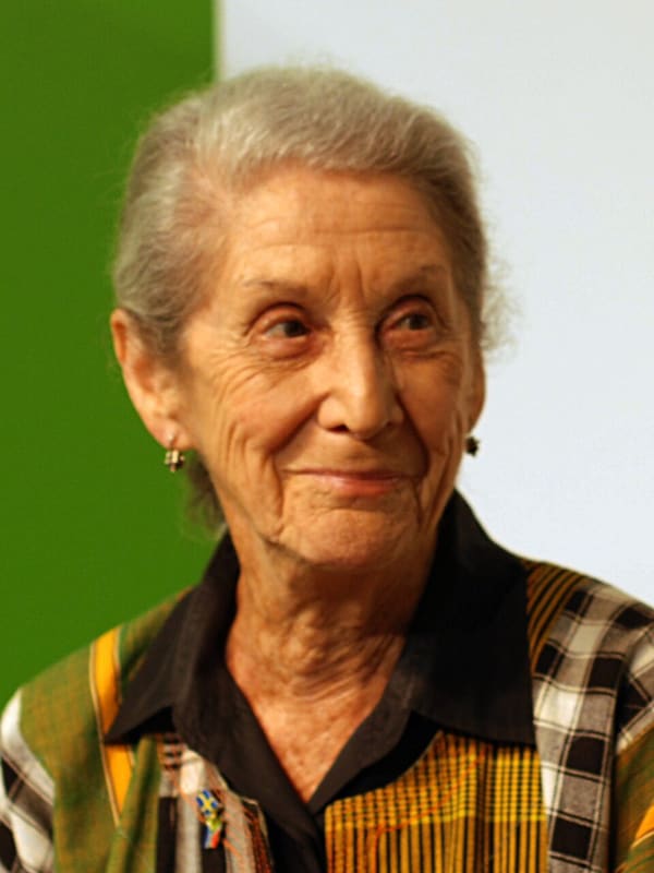 Nadine Gordimer, South Africa (portrait via Wikimedia Commons)