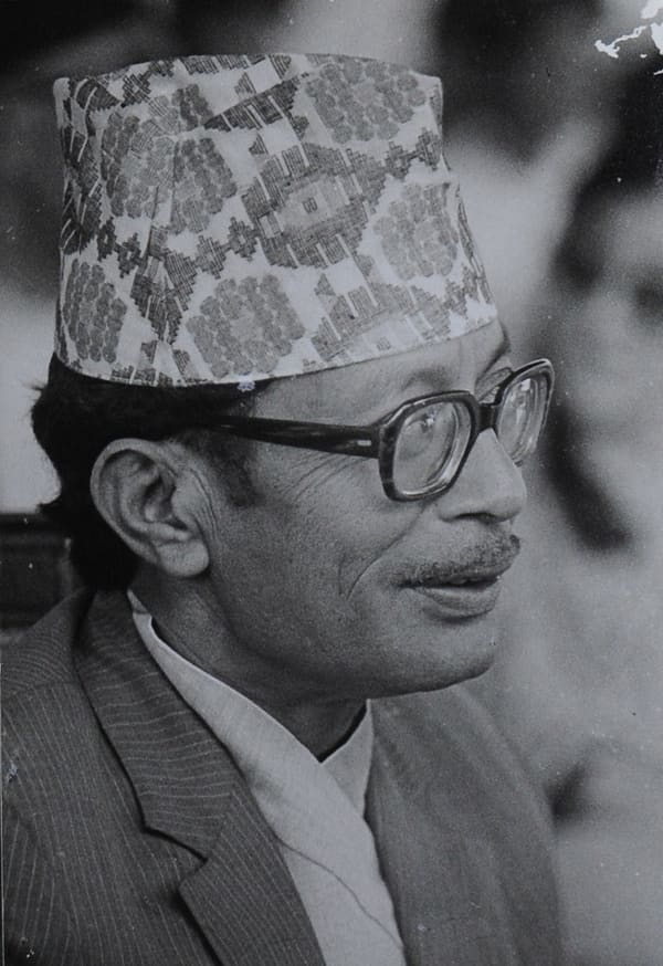 Narayan Gopal, Nepal (portrait via Wikimedia Commons)