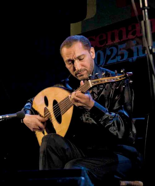 Naseer Shamma, Iraq (portrait via Wikimedia Commons)