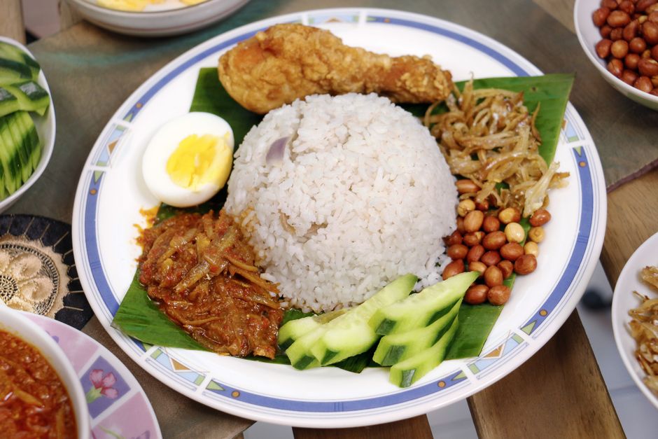 Nasi lemak, Kuala Lumpur (Wimup travel guide)