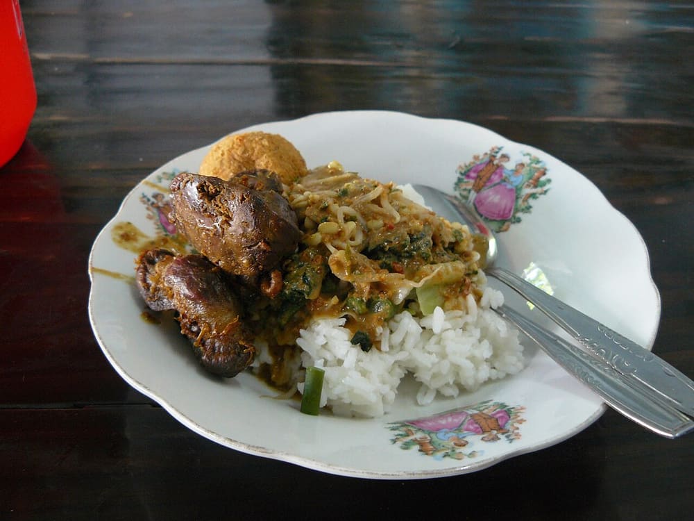 Nasi pecel, Indonesia (Wimup)