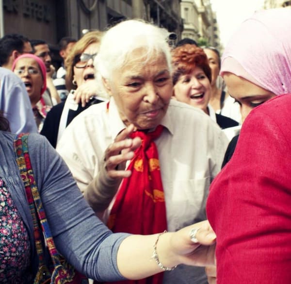 Nawal El Saadawi, Egypt (portrait via Wikimedia Commons)