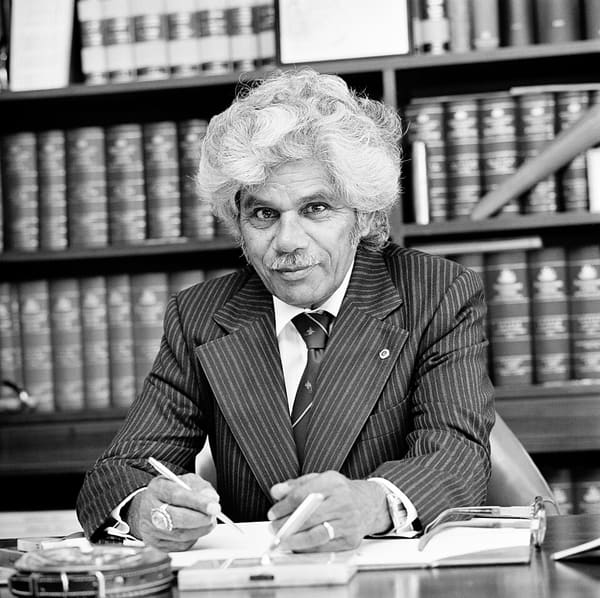 Neville Bonner, Australia (portrait via Wikimedia Commons)