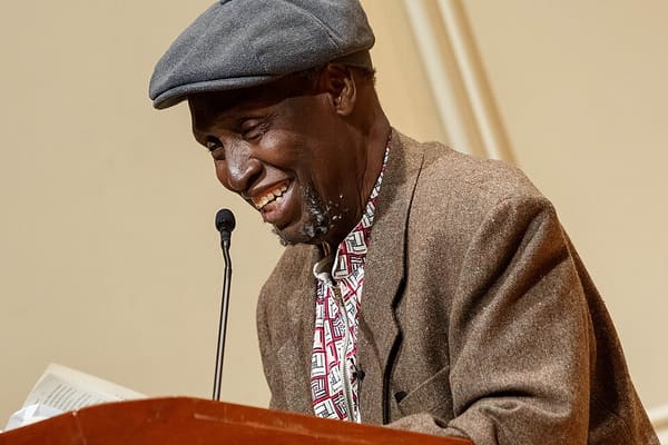 Ngũgĩ wa Thiong’o, Kenya (portrait via Wikimedia Commons)
