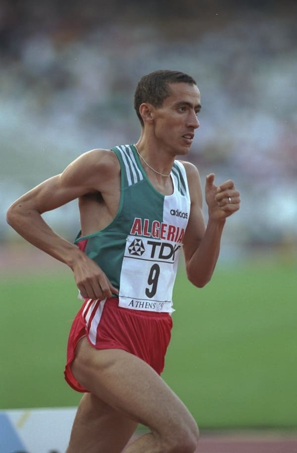 Noureddine Morceli, Algeria (portrait via Wikimedia Commons)
