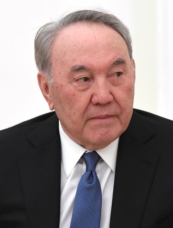 Nursultan Nazarbayev, Kazakhstan (portrait via Wikimedia Commons)