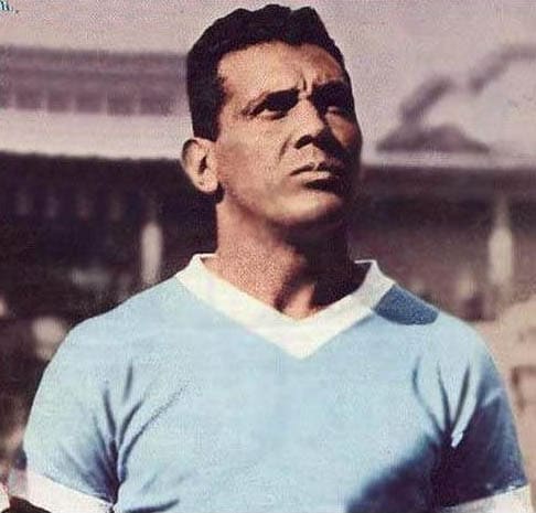 Obdulio Varela, Uruguay (portrait via Wikimedia Commons)