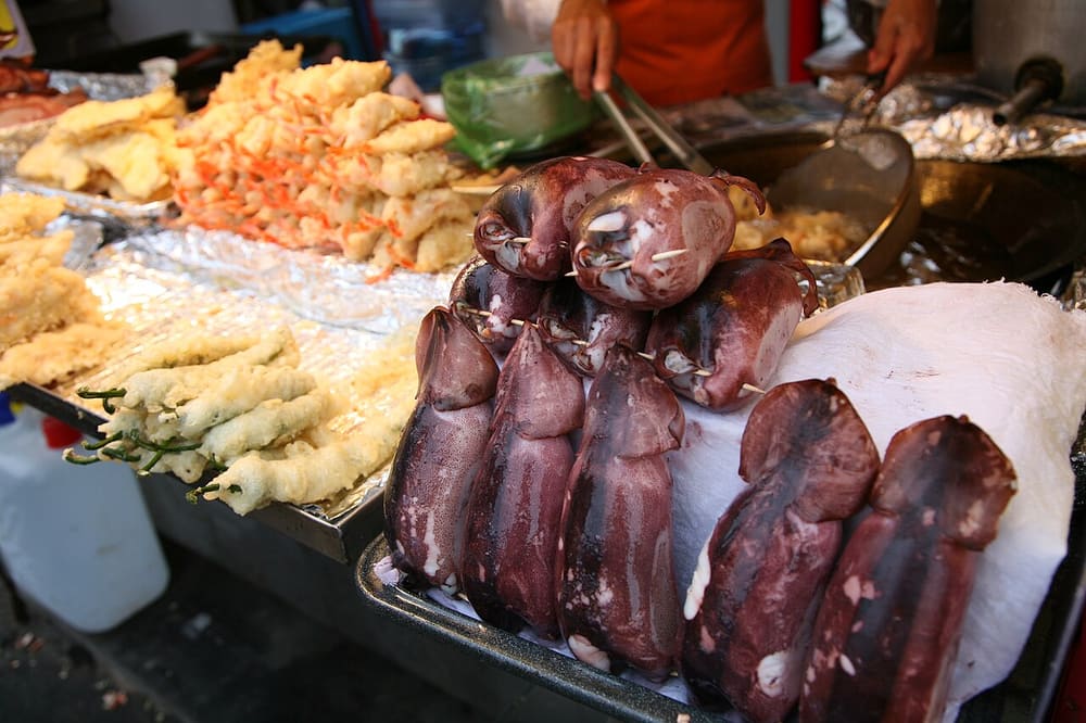 Ojingeo sundae, Sokcho (Wimup travel guide)