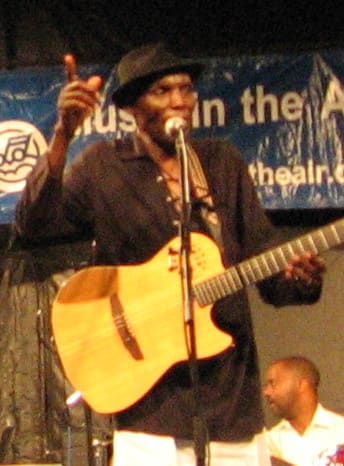 Oliver Mtukudzi, Zimbabwe (portrait via Wikimedia Commons)