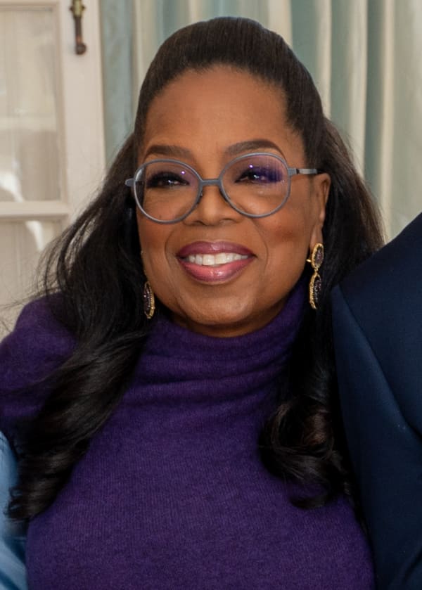 Oprah Winfrey, United States (portrait via Wikimedia Commons)