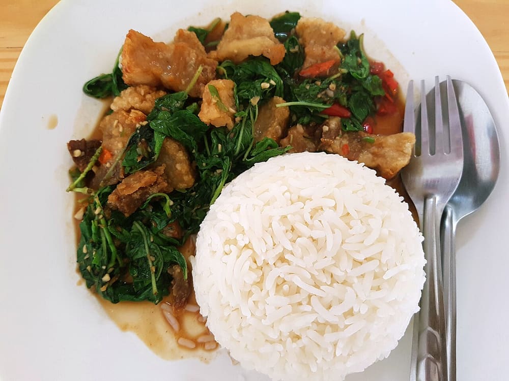 Pad krapow, Thailand (Wimup)