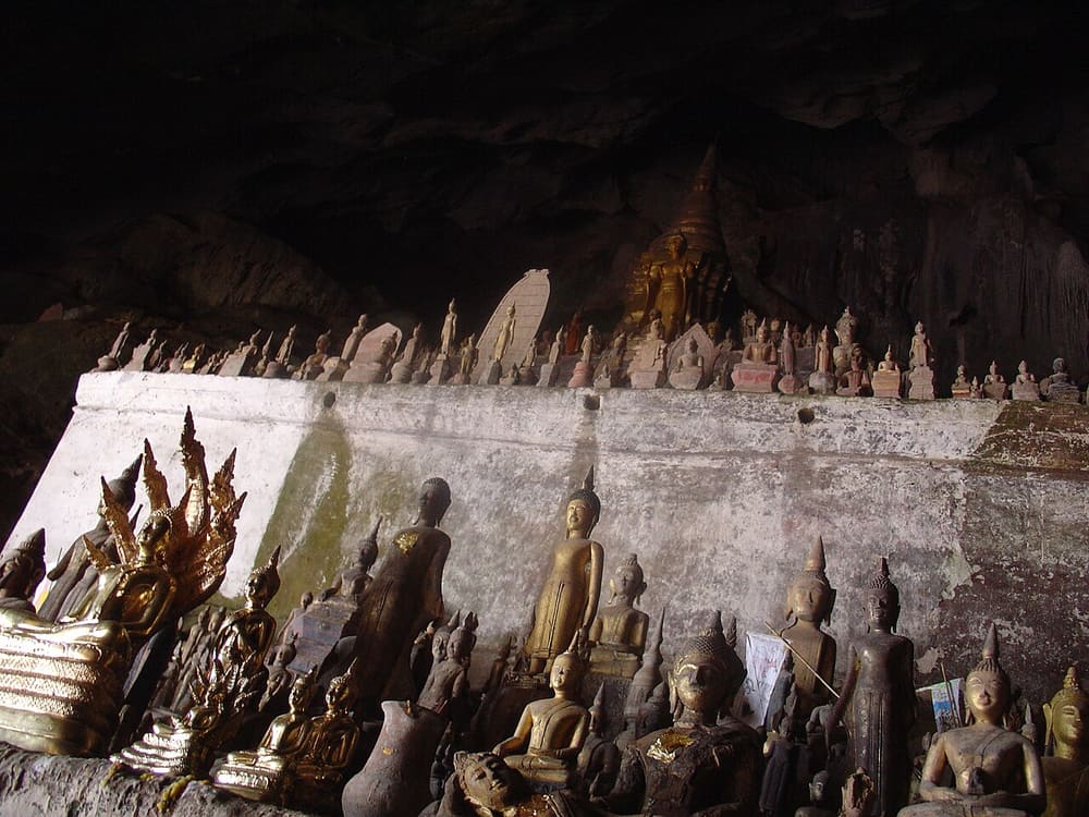 Pak Ou Caves and the Mekong