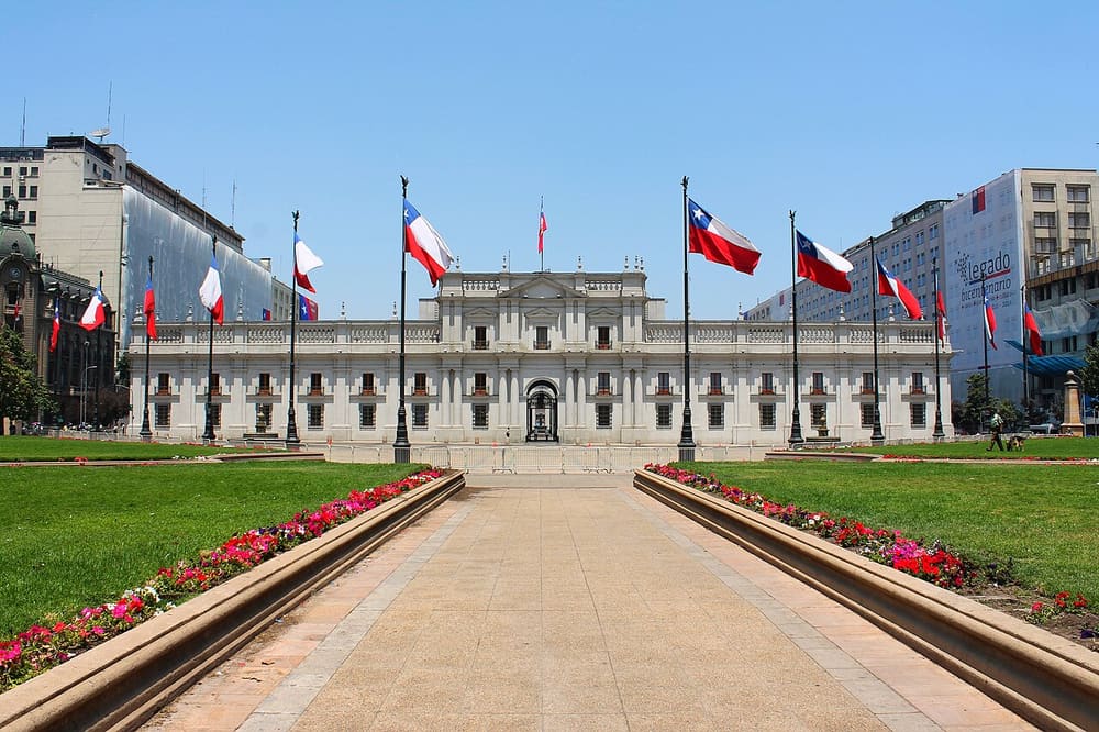 Palacio de La Moneda, Santiago, Chile (Wimup)