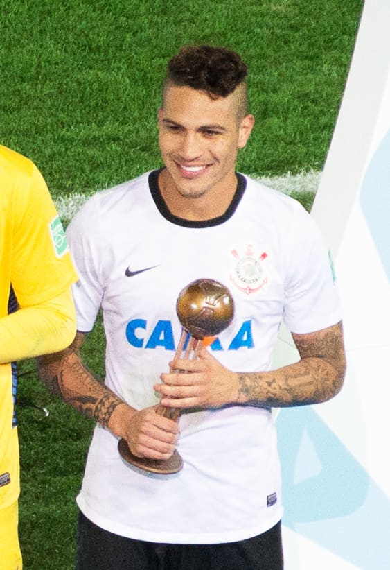 Paolo Guerrero, Peru (portrait via Wikimedia Commons)