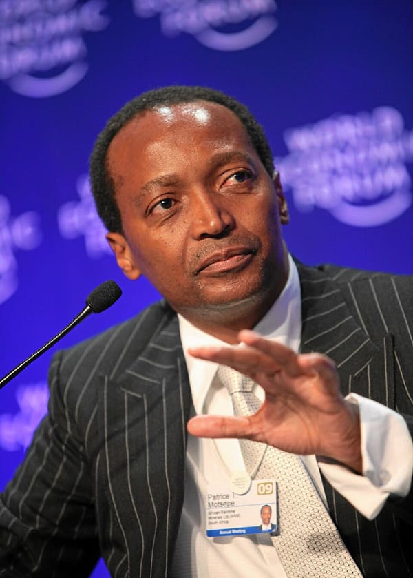 Patrice Motsepe, South Africa (portrait via Wikimedia Commons)