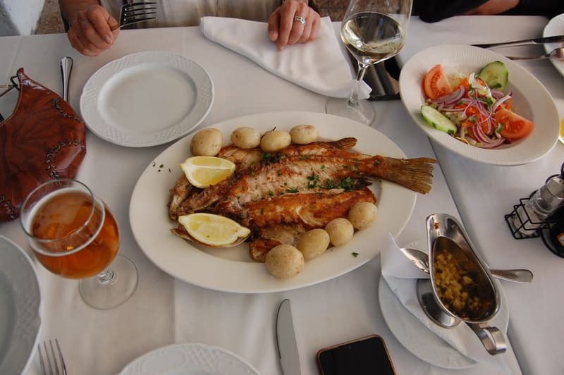 Peixe grelhado, Sintra (Wimup travel guide)