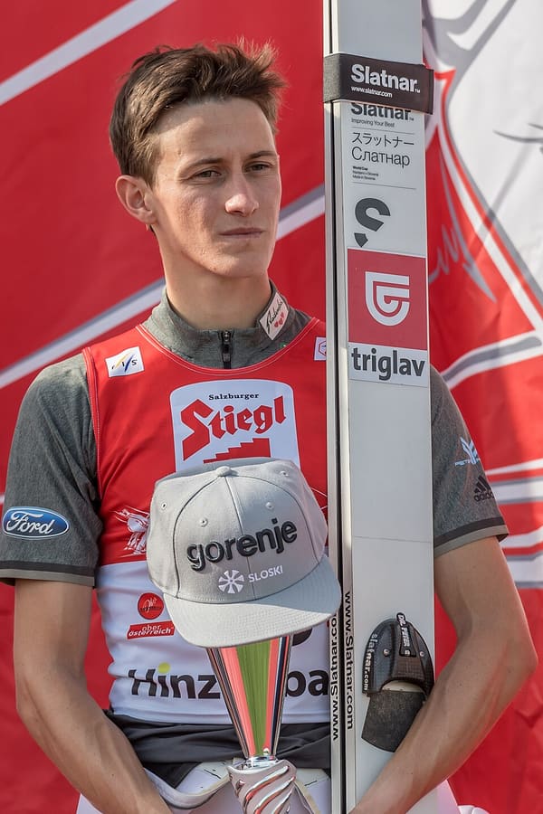 Peter Prevc, Slovenia (portrait via Wikimedia Commons)