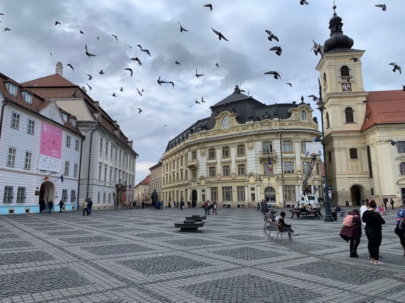 Piața Mare, the Large Square, Sibiu, Romania