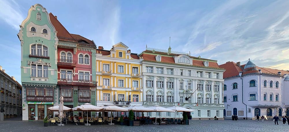Piața Unirii, Timișoara, Romania (Wimup)