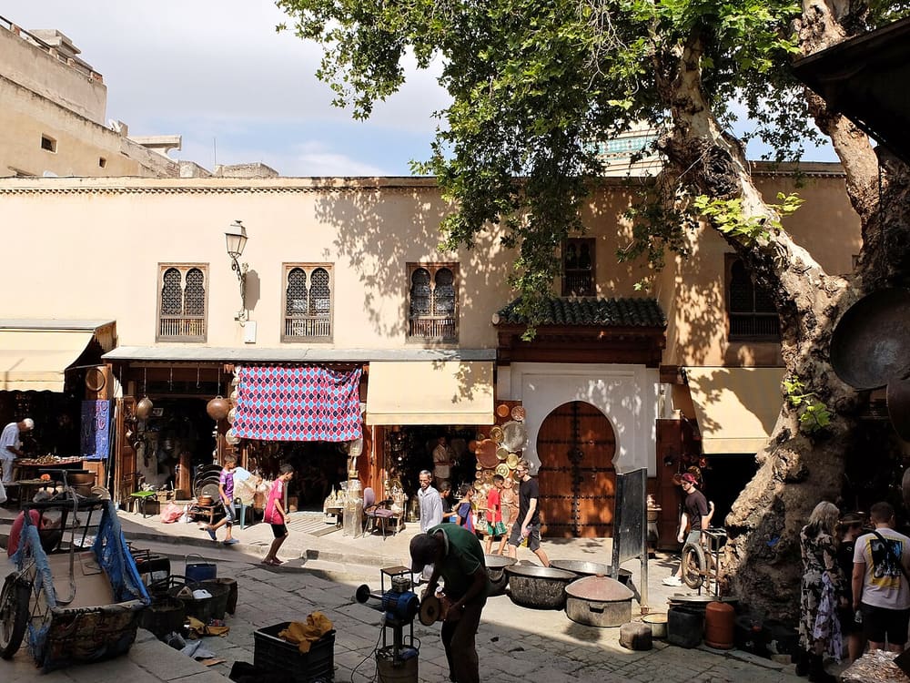 Place Seffarine, Fes, Morocco (Wimup)