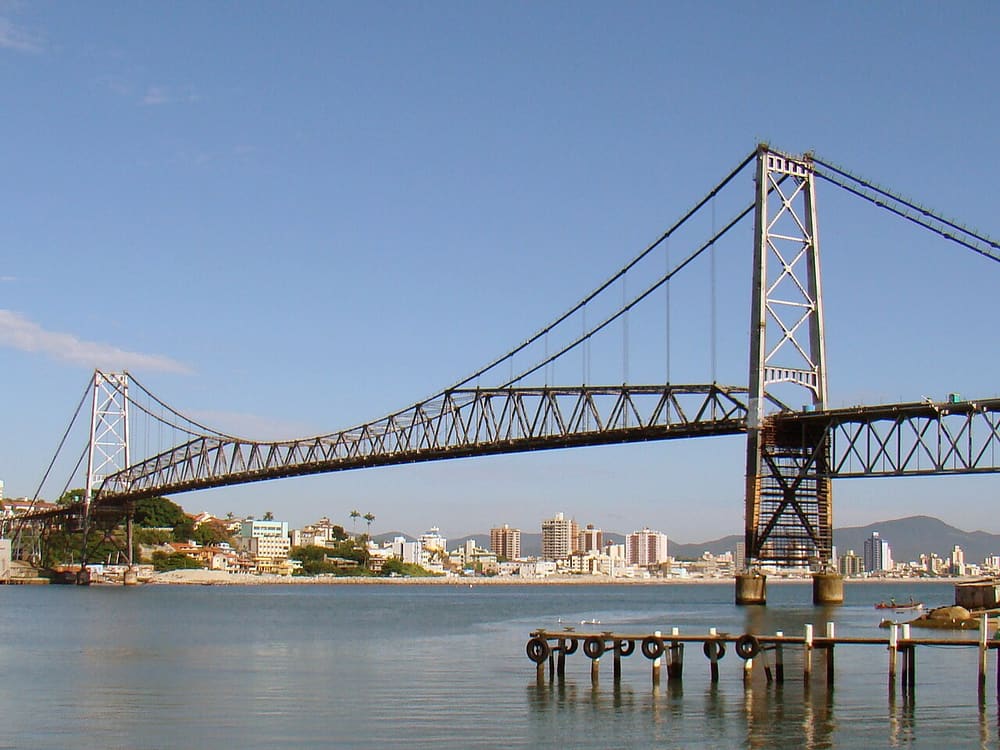 Ponte Hercílio Luz, Florianópolis, Brazil (Wimup)