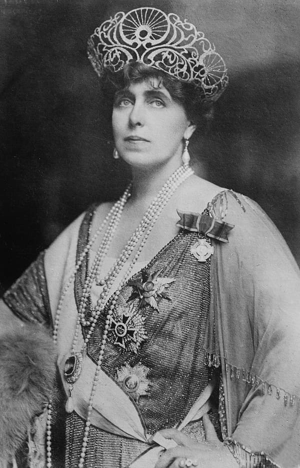 Queen Marie of Romania, Romania (portrait via Wikimedia Commons)