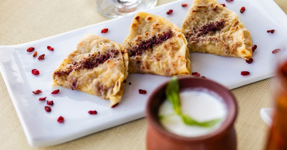 Qutab, Azerbaijan dish (Wimup)