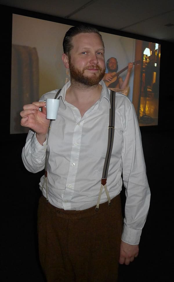 Ragnar Kjartansson, Iceland (portrait via Wikimedia Commons)