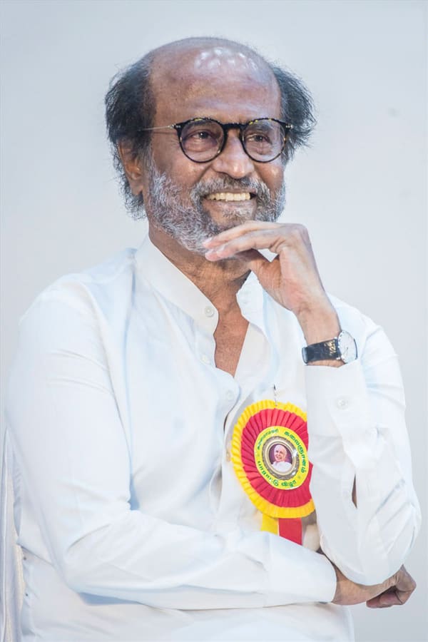 Rajinikanth, India (portrait via Wikimedia Commons)