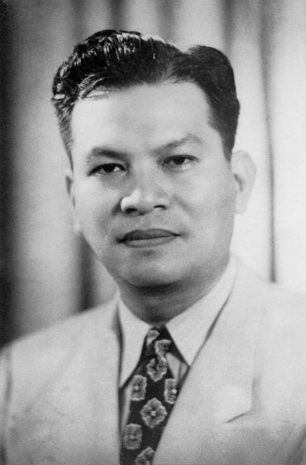 Ramon Magsaysay, Philippines (portrait via Wikimedia Commons)
