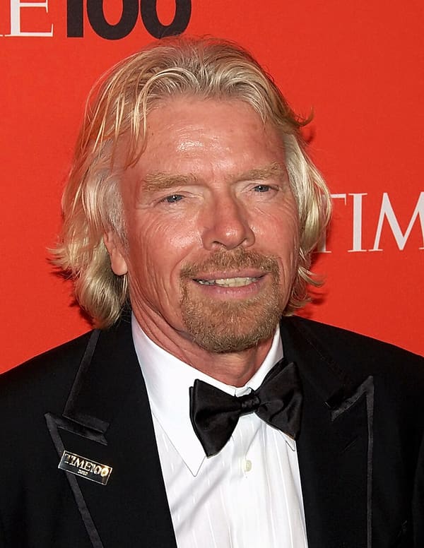 Richard Branson, United Kingdom (portrait via Wikimedia Commons)