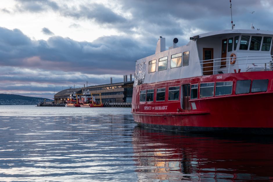 Ride the ferry out to MONA, Hobart, Australia