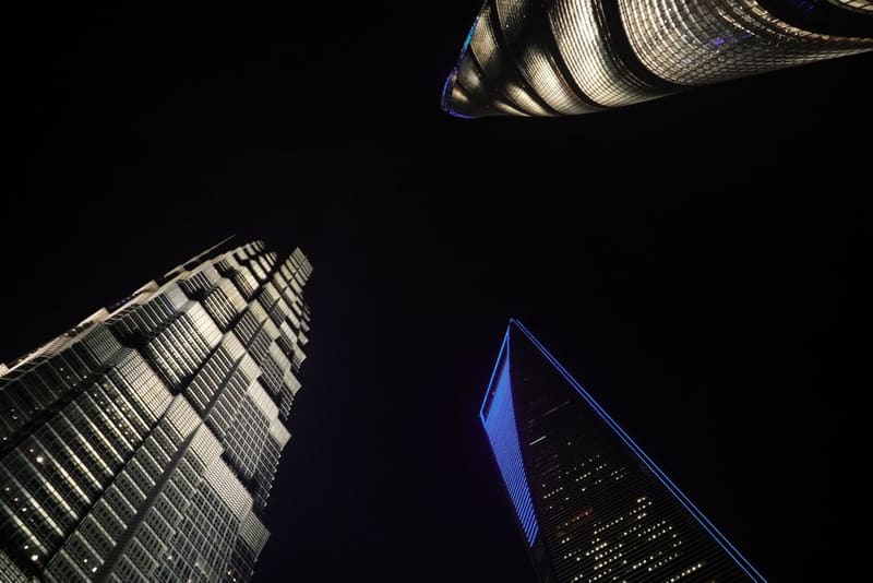 Ride to the 118th floor of the Shanghai Tower, Shanghai, China