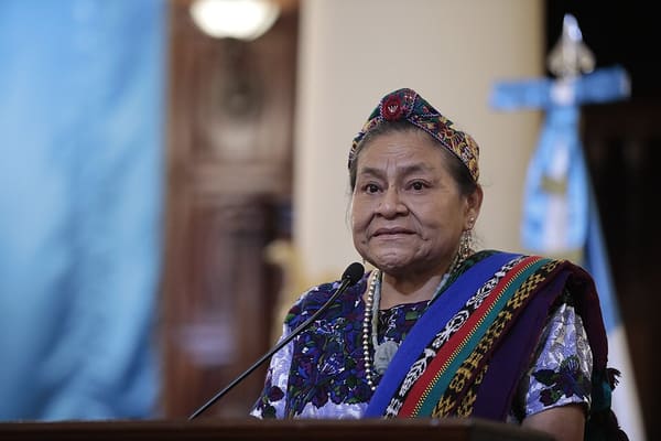Rigoberta Menchú, Guatemala (portrait via Wikimedia Commons)